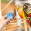 Hanging Bird Chew Toy with Bell and Small Holes view 3