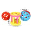 Hanging Bird Chew Toy with Bell and Small Holes view 4
