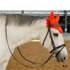 Diamond Horse Reins with Rubber Anti-Slip Grip, Black, L view 2
