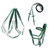 Horse Reins, Complete Bridle Rein Set for Riding and Endurance Racing, Black view 3