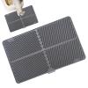 Non-Slip Waterproof Foldable Silicone Cat Litter Mat view 1