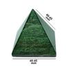 Swadeshi Desire Natural Green Aventurine Pyramid for Reiki Healing, 40–45 mm view 2