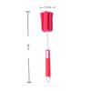 UPKOCH Long-Handle Sponge Bottle Brushes, 3-Pack, Assorted Colors view 2