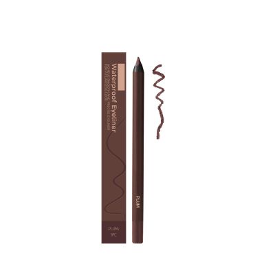 24-Hour Waterproof Eyeliner Duo Sharpenable Eye Pencil, Long-Lasting & Smudge-Proof, Highly Pigmented (04#)