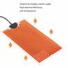 TOOLSGO Reptile Heating Pad, Even Temperature Distribution, Waterproof, 220 V, 7 W, for Turtles, Snakes, Lizards, and Small Mammals view 3