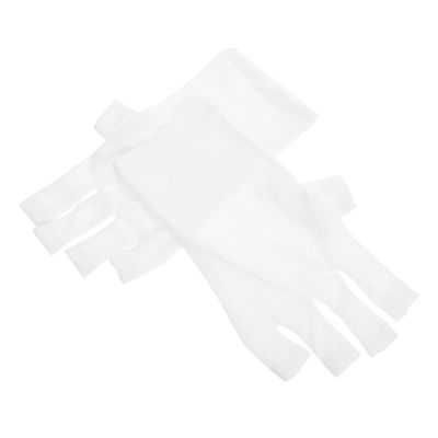 Homoyoyo 2-Pair UV Fingerless Nail Gloves for Gel Manicures, Breathable and Lightweight