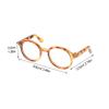 WOONEKY 4-Piece Transparent Pet Sunglasses, Lightweight UV-Protective Glasses for Small Dogs and Cats view 2