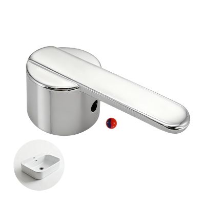 eModwey Ergonomic Shower Handle for Single-Lever Faucets, Easy Replacement for Bathrooms and Toilets