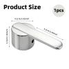 eModwey Ergonomic Shower Handle for Single-Lever Faucets, Easy Replacement for Bathrooms and Toilets view 2