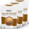 GiDeli Unrefined Cane Sugar, 3 x 1 kg view 1