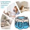 Cat Playpen for Indoor Use, Semi-Closed with Mesh view 4
