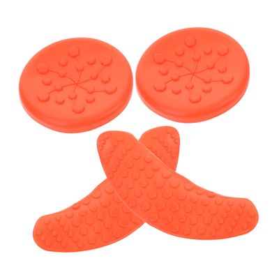 Garneck 4-Piece Silicone Neck Supports for Shampoo Basins and Bathtubs, Ergonomic, Easy-Clean, Fast-Drying