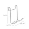 TOGEVAL Razor Holder for Bathroom Corner Shelf view 2