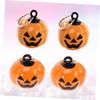 BESTonZON 4-Piece Pumpkin-Shaped Pet Bells view 3