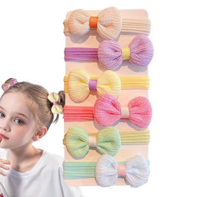 Hair Ties for Little Girls, Thick and Thin, Fashion Styling Accessories