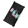 Summer Pillow, Breathable Cooling Pillow, Soft for Dorm Rooms (Black Background, Little Dinosaur) view 2