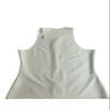 VIYOLI Men's Latex Top, Front Zipper, Short Sleeves, Tailored, Red, XS view 3