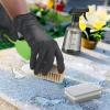 Gravestone Cleaning Kit with Cloth, Brush, Gloves and Stone Care view 3
