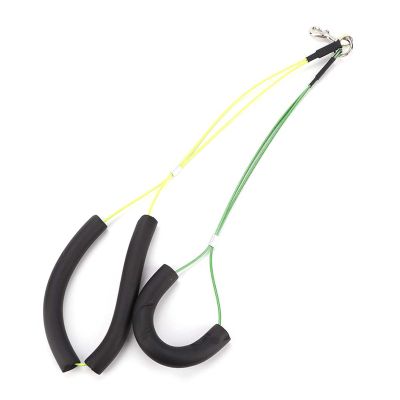 HETHLIF Dog Grooming Leash for Large Dogs, Adjustable Grooming Loops, Yellow + Green