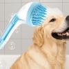 Dog Shower Brush with Soap Dispenser view 3