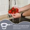 Foldable Water Scoop with Hanging Hole for Garden, Kitchen, Shower and Bathroom view 3
