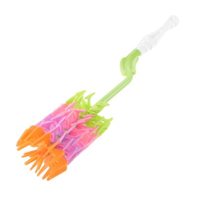 Baby Bottle Cleaning Brush with Long Handle, Silicone Head and PP