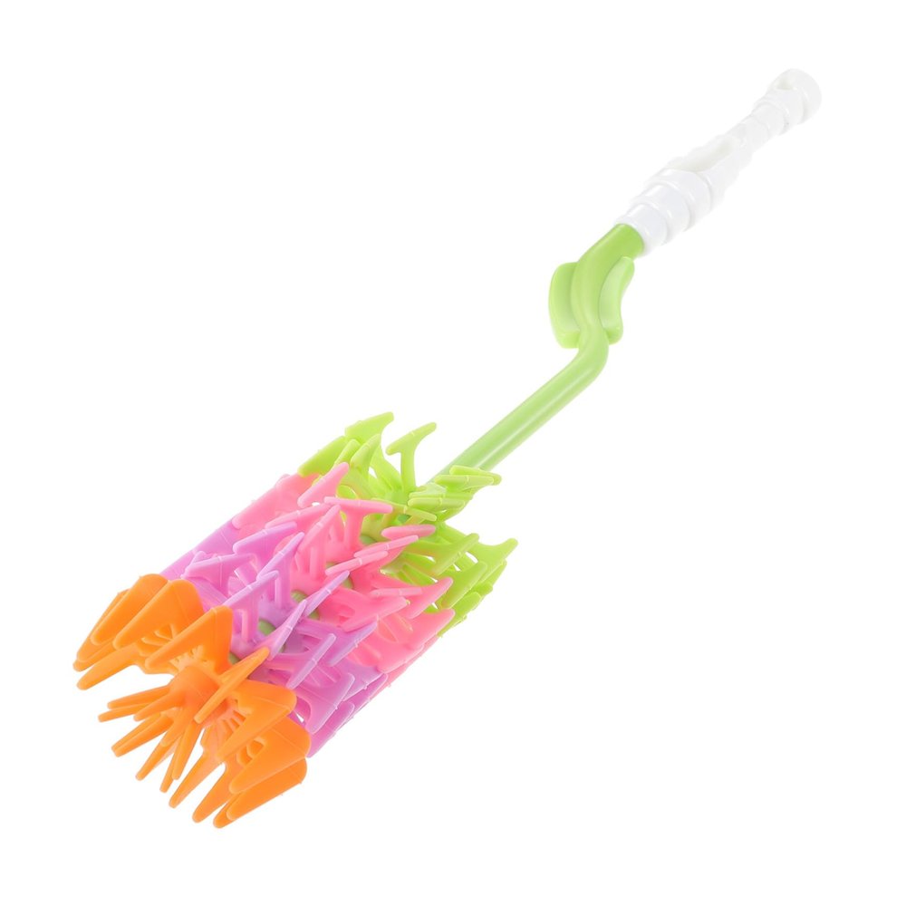 Baby Bottle Cleaning Brush with Long Handle, Silicone Head and PP