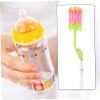 Baby Bottle Cleaning Brush with Long Handle, Silicone Head and PP view 3
