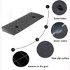 Non-Slip Rubber Threshold Ramp for Garages, Portable, High Load Capacity view 3