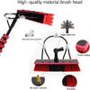 Telescoping Window Cleaning Pole Kit with Rotating Brush for Solar Panels and Household Glass view 2