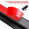 Rubber Threshold Transition Strip, Self-Adhesive Anti-Slip Ramp for Doors and Floor Tiles view 2
