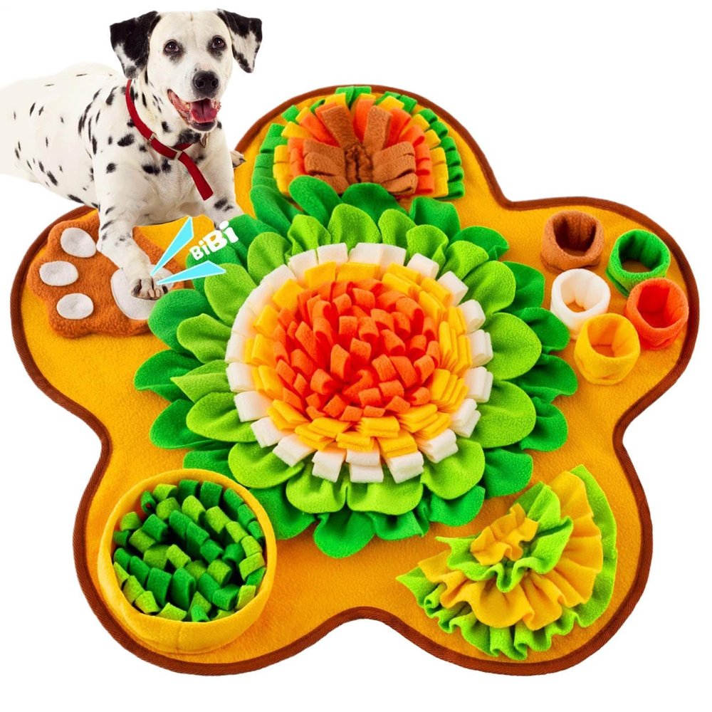 Interactive Non-Slip Dog Snuffle Mat for Mental Stimulation
