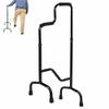Adjustable Stair-Climbing Cane with 4 Feet view 1