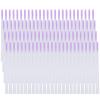 Fiberglass Nail Extension Forms, DIY Nail Art, 100 Pieces, 2.2-Inch view 1