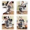 Electro-Hydraulic Patient Lift Transfer Machine with Adjustable Width and Height view 3