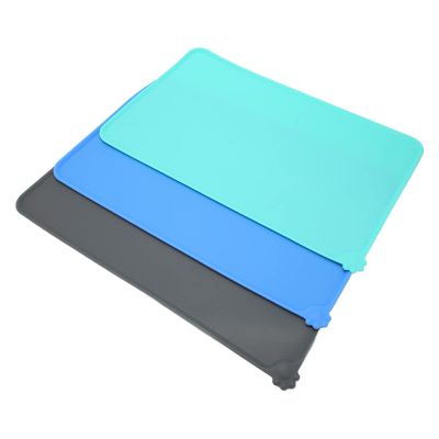 Silicone Pet Feeding Mat for Dogs and Cats, Non-Slip, Waterproof, Washable
