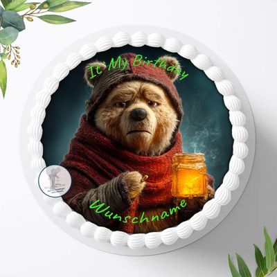 Customizable Edible Photo Cake Topper, With or Without Name, 20 cm – 2722z