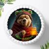 Customizable Edible Photo Cake Topper, With or Without Name, 20 cm – 2722z view 1
