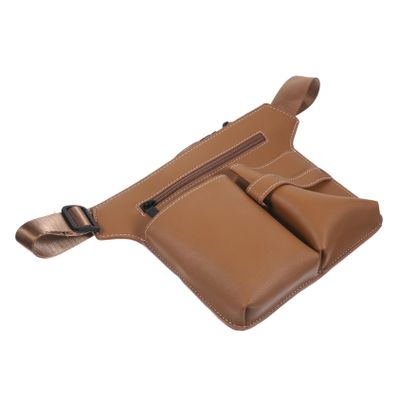 Veemoon Leather Barber Tool Belt Bag for Haircutting Tools