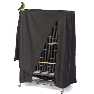 Birdcage Cover, Light-Blocking, Universal Cover for Parrots, Parakeets, Macaws, Lovebirds and African Birds, 122 x 104 x 69 cm