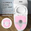 Portable Foldable Non-Slip Toddler Toilet Seat for Travel Training view 2