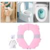 Portable Foldable Non-Slip Toddler Toilet Seat for Travel Training view 4