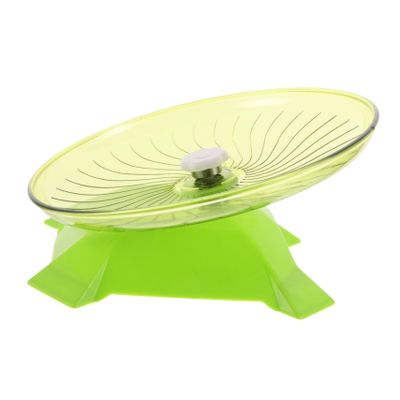 ibasenice Quiet Hamster Wheel for Small Pets with Safe Mechanism and Non-Slip Base, Compact Exercise Toy for Hamsters and Mice