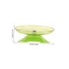 ibasenice Quiet Hamster Wheel for Small Pets with Safe Mechanism and Non-Slip Base, Compact Exercise Toy for Hamsters and Mice view 2