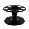 Black PP Comb Stand with 8 Holes for Hair Salons view 1
