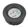 Riuulity Mini Round LCD Reptile Thermometer Hygrometer (BLACK) view 3