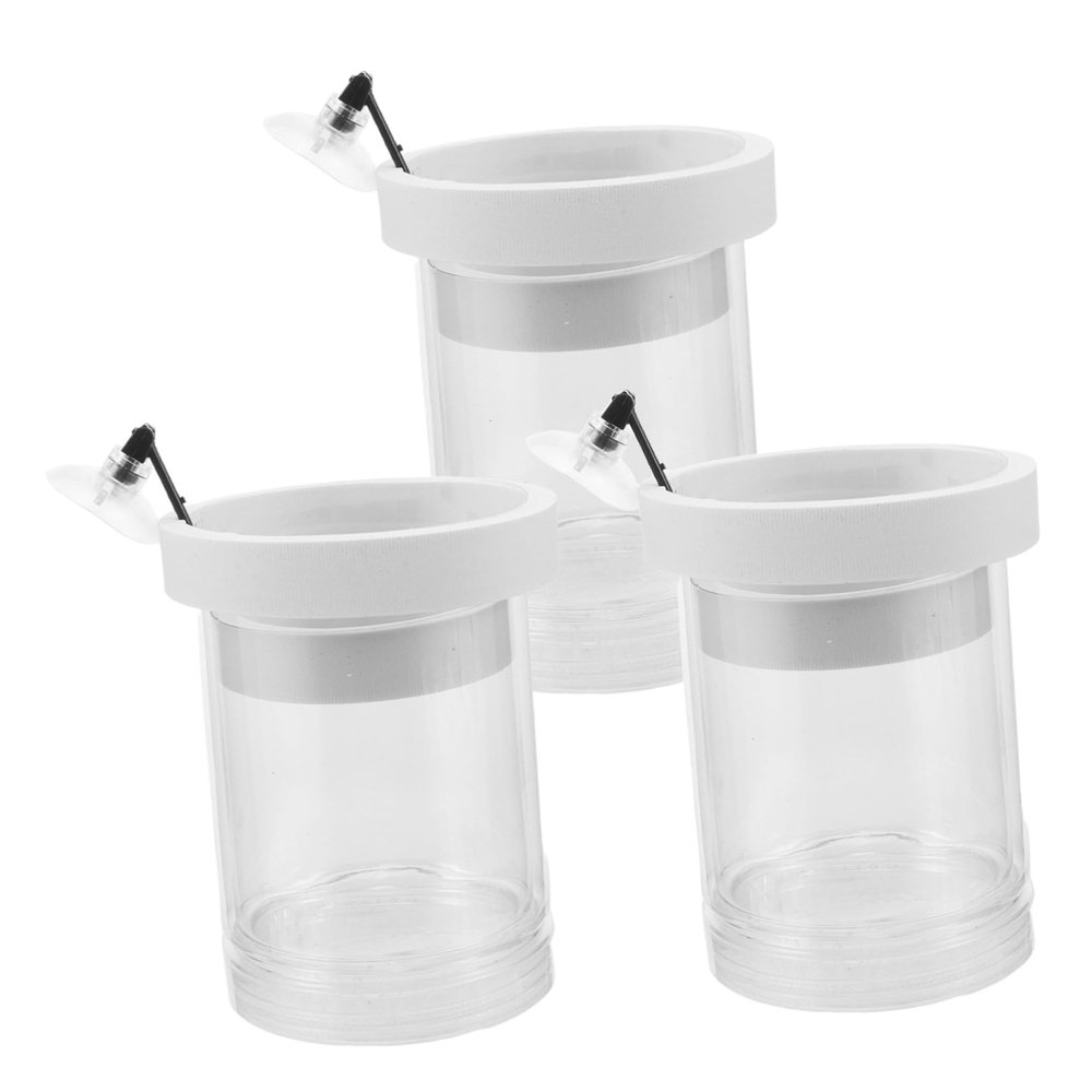 Milisten 3-Piece Aquarium Fish Breeding and Isolation Boxes