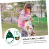 GALPADA 2-Piece Christmas Hat and Scarf Set for Dogs and Cats view 4