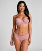 HUNKEMÖLLER Brazilian Brief - Navy - Lilac - XL view 2