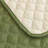 Morbuy Washable Incontinence Bed Pad, Waterproof, Non-Slip, Soft and Breathable, for Children and Seniors, 210 × 260 cm, 327 Green view 1